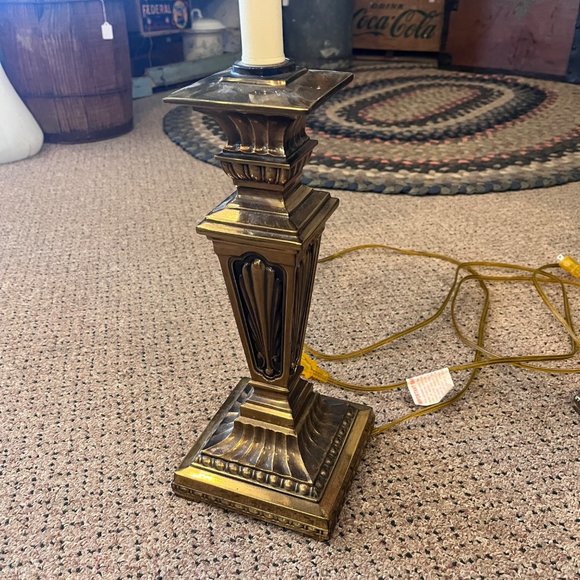 Vintage Pair of Hollywood Regency Brass Stiffel Table Lamps Stiffel? - Picture 2 of 9